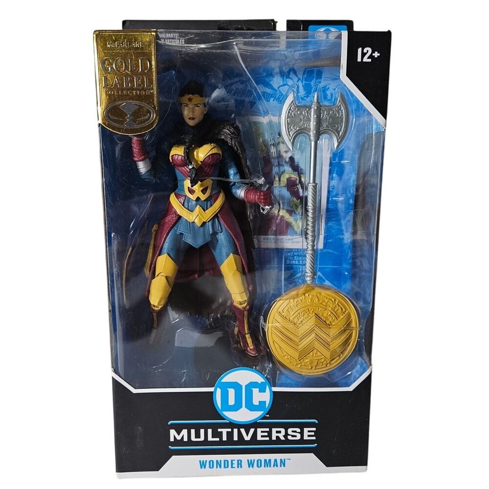 McFarlane Toys DC Multiverse Wonder Woman Gold Label Collection Action Figure